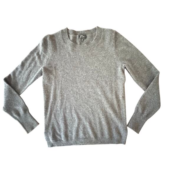 J. Crew Sweaters - J. Crew 100% Cashmere Sweater Pullover gray XS Crew Neck